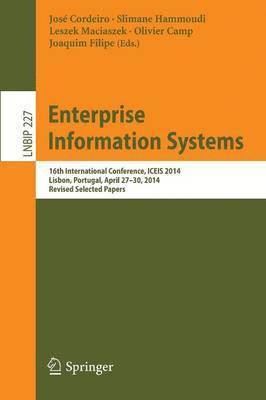 bokomslag Enterprise Information Systems