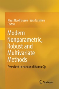 bokomslag Modern Nonparametric, Robust and Multivariate Methods