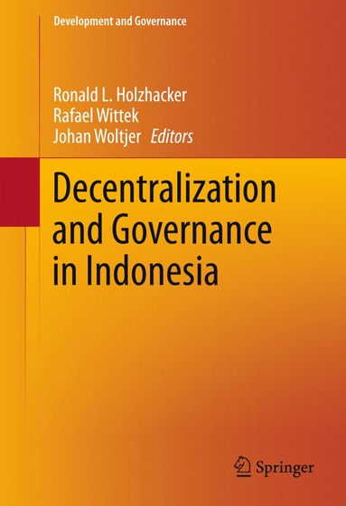 bokomslag Decentralization and Governance in Indonesia