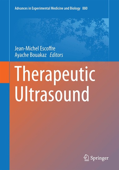 Jean-Michel Escoffre, Ayache Bouakaz - Therapeutic Ultrasound, Inbunden