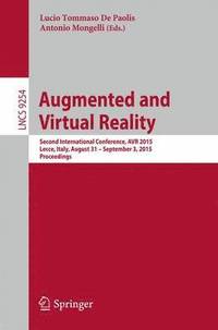 bokomslag Augmented and Virtual Reality