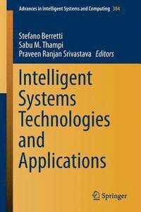 bokomslag Intelligent Systems Technologies and Applications