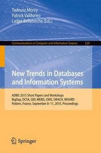 bokomslag New Trends in Databases and Information Systems