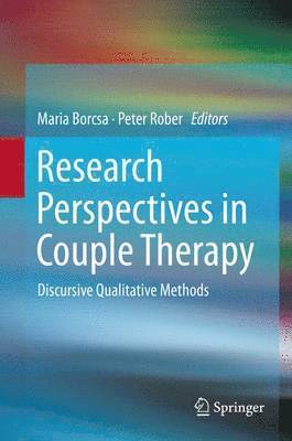 bokomslag Research Perspectives in Couple Therapy