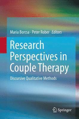 Maria Borcsa, Peter Rober - Research Perspectives in Couple Therapy, Inbunden