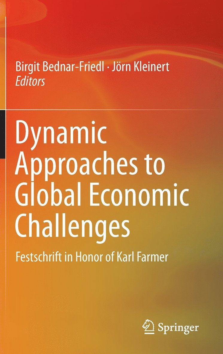 Dynamic Approaches to Global Economic Challenges 1