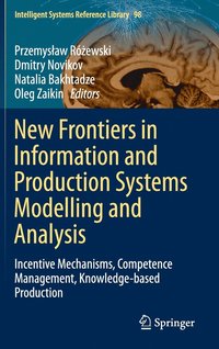 bokomslag New Frontiers in Information and Production Systems Modelling and Analysis