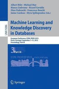 bokomslag Machine Learning and Knowledge Discovery in Databases