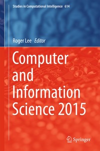 bokomslag Computer and Information Science 2015