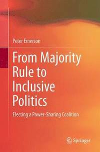 bokomslag From Majority Rule to Inclusive Politics