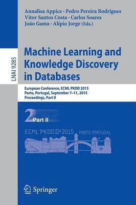 bokomslag Machine Learning and Knowledge Discovery in Databases