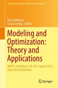 bokomslag Modeling and Optimization: Theory and Applications