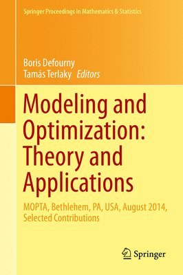 Modeling and Optimization: Theory and Applications 1