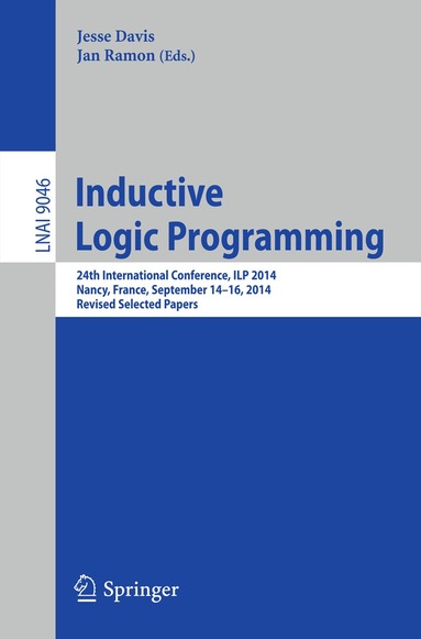 Jesse Davis, Jan Ramon - Inductive Logic Programming, Häftad