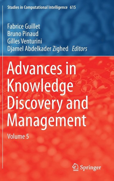 bokomslag Advances in Knowledge Discovery and Management