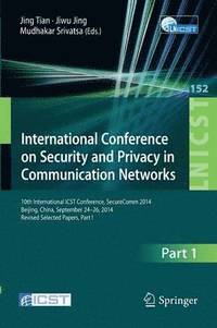 bokomslag International Conference on Security and Privacy in Communication Networks