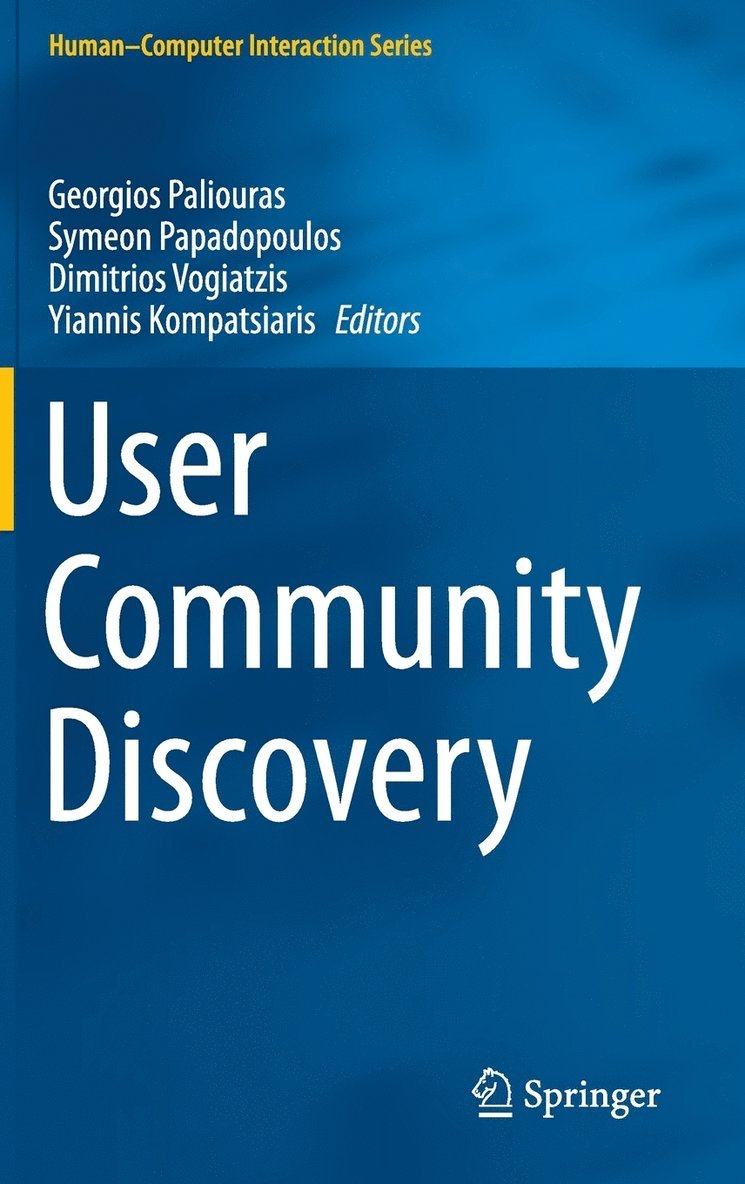 User Community Discovery 1