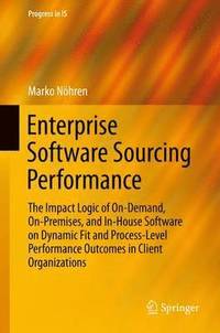 bokomslag Enterprise Software Sourcing Performance