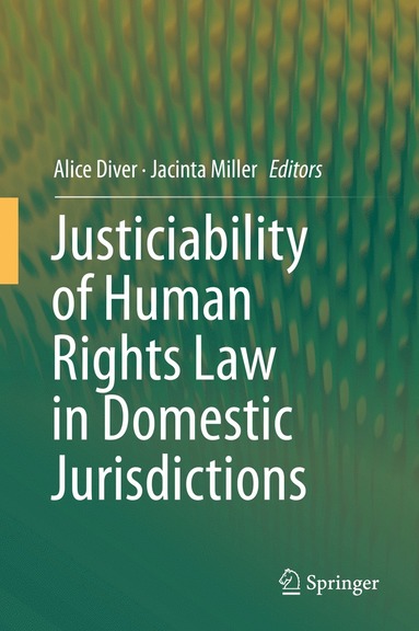 bokomslag Justiciability of Human Rights Law in Domestic Jurisdictions