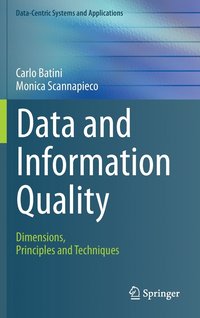 bokomslag Data and Information Quality