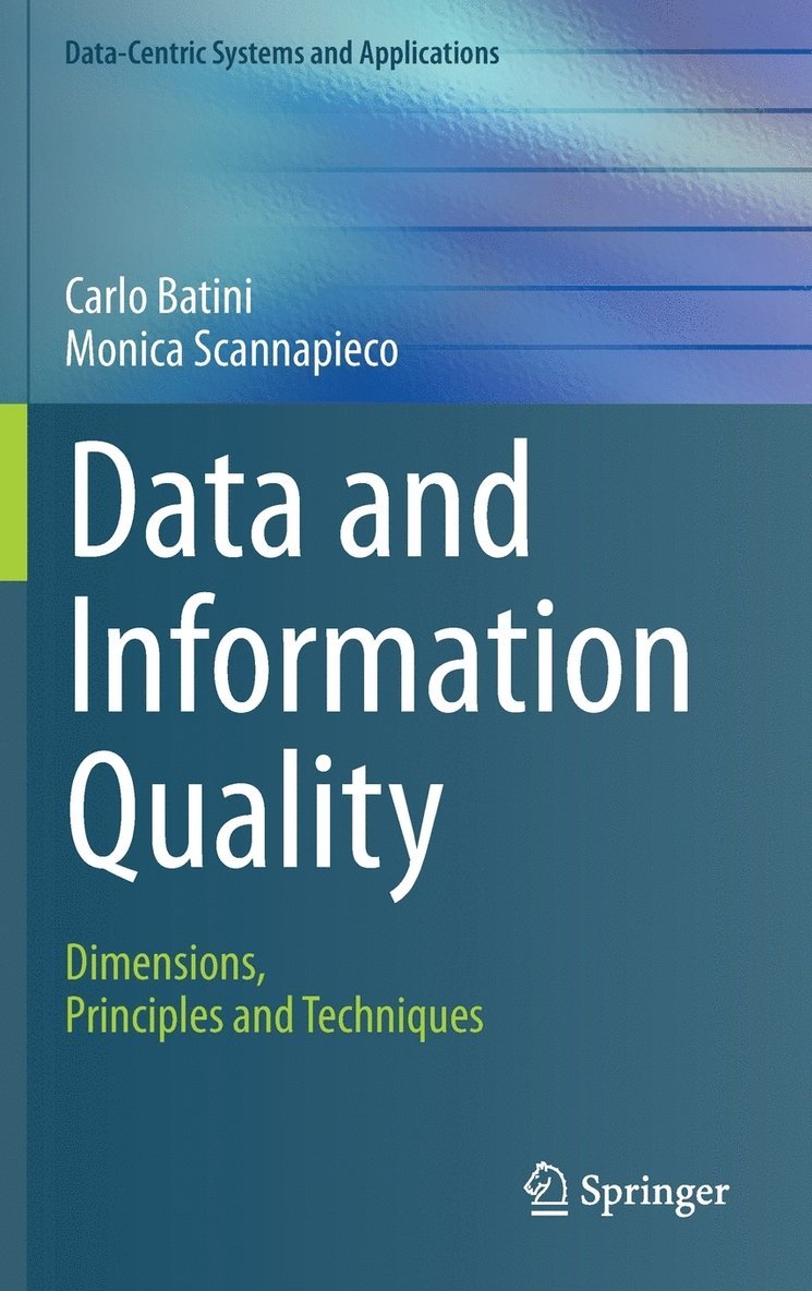 Data and Information Quality 1