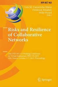 bokomslag Risks and Resilience of Collaborative Networks