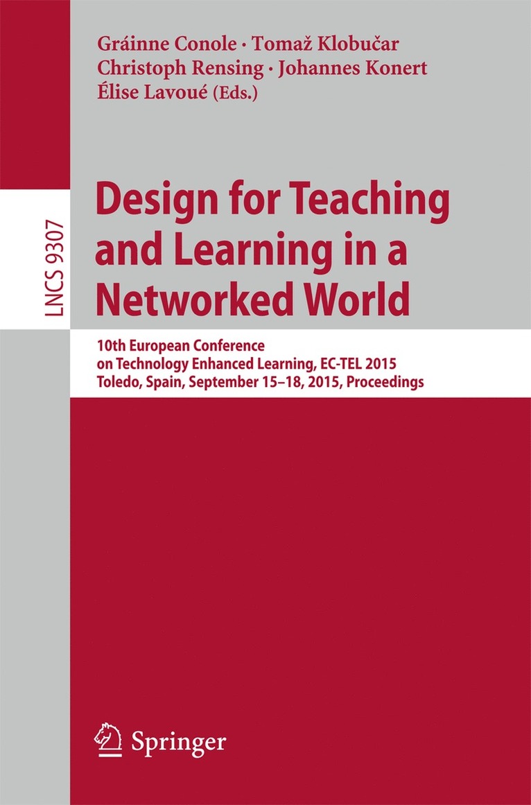 Design for Teaching and Learning in a Networked World 1