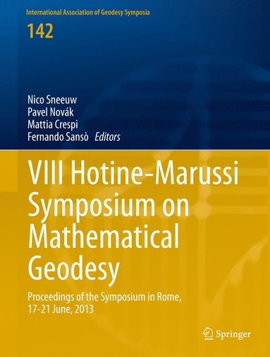 bokomslag VIII Hotine-Marussi Symposium on Mathematical Geodesy