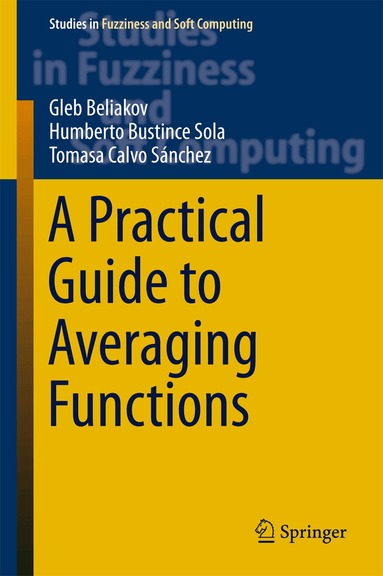 Gleb Beliakov, Humberto Bustince Sola, Tomasa Calvo - Practical Guide to Averaging Functions, Inbunden