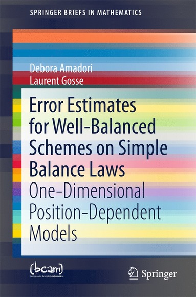 bokomslag Error Estimates for Well-Balanced Schemes on Simple Balance Laws