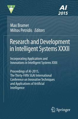 Research and Development in Intelligent Systems XXXII 1