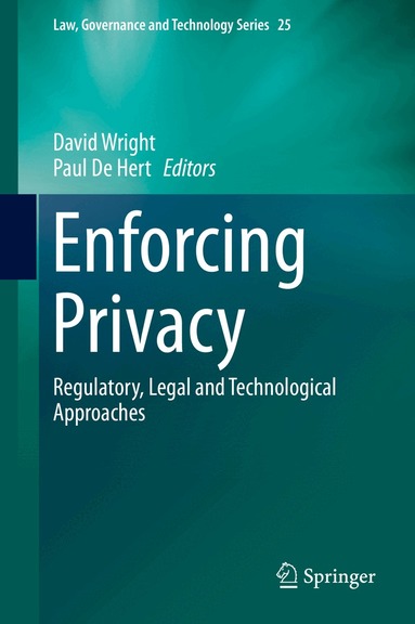 David Wright, Paul De Hert - Enforcing Privacy, Inbunden