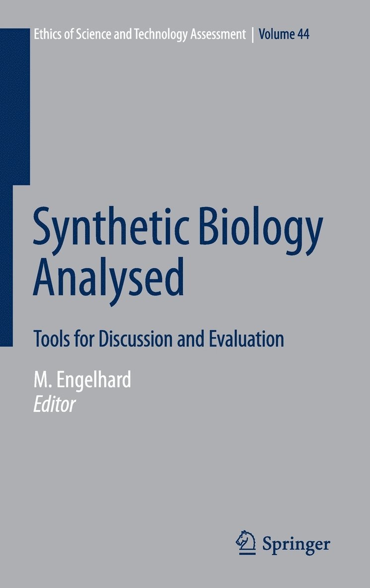 Margret Engelhard - Synthetic Biology Analysed, Inbunden
