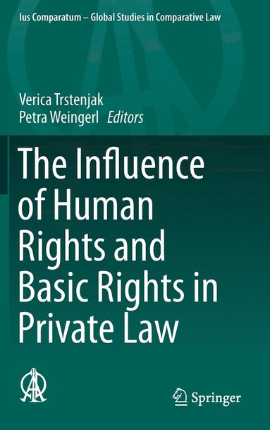 bokomslag The Influence of Human Rights and Basic Rights in Private Law