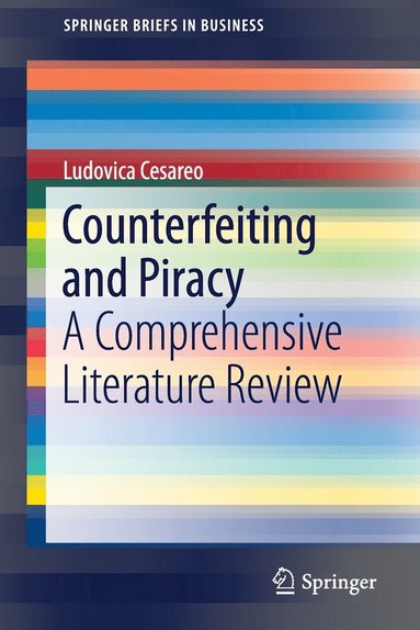 bokomslag Counterfeiting and Piracy