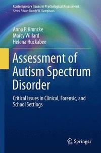 bokomslag Assessment of Autism Spectrum Disorder