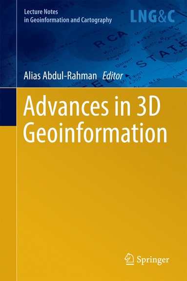 bokomslag Advances in 3D Geoinformation