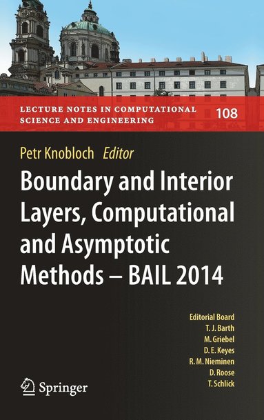 bokomslag Boundary and Interior Layers, Computational and Asymptotic Methods - BAIL 2014