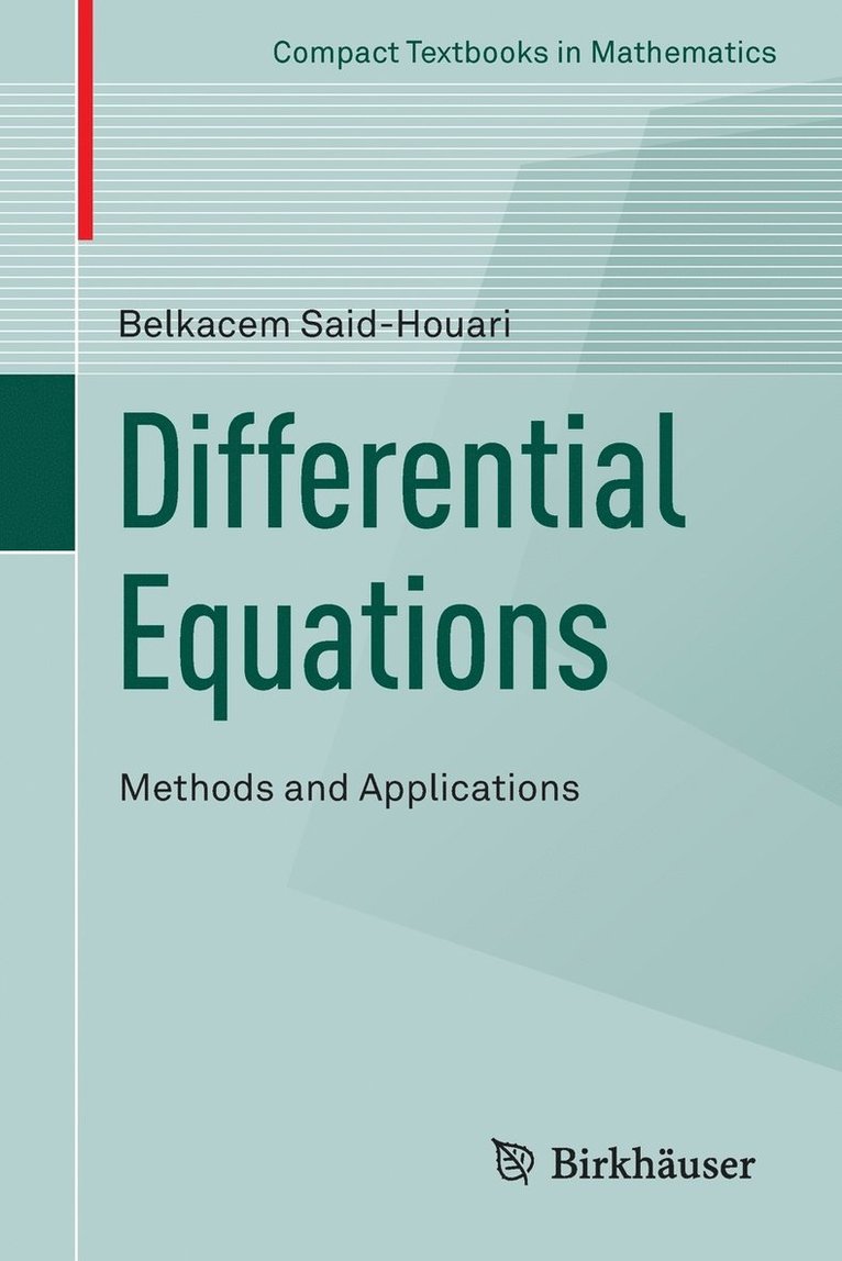 Differential Equations: Methods and Applications 1