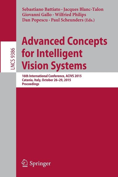 bokomslag Advanced Concepts for Intelligent Vision Systems