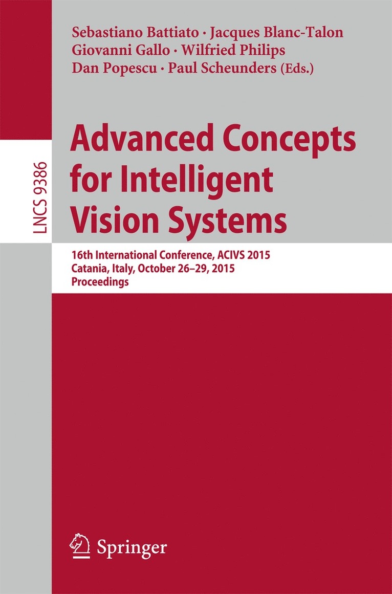 Advanced Concepts for Intelligent Vision Systems 1