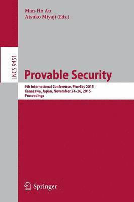 Provable Security 1