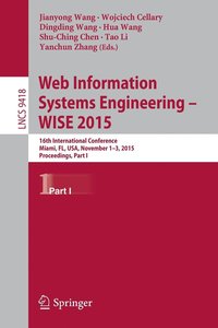 bokomslag Web Information Systems Engineering  WISE 2015