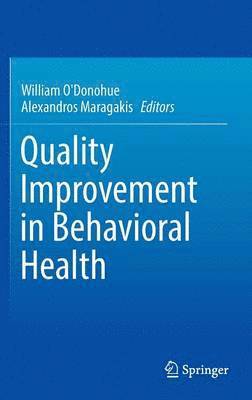 bokomslag Quality Improvement in Behavioral Health