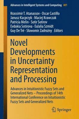 bokomslag Novel Developments in Uncertainty Representation and Processing