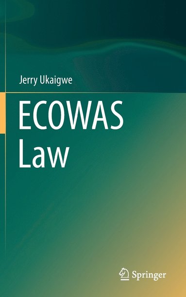bokomslag ECOWAS Law