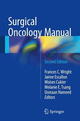 bokomslag Surgical Oncology Manual