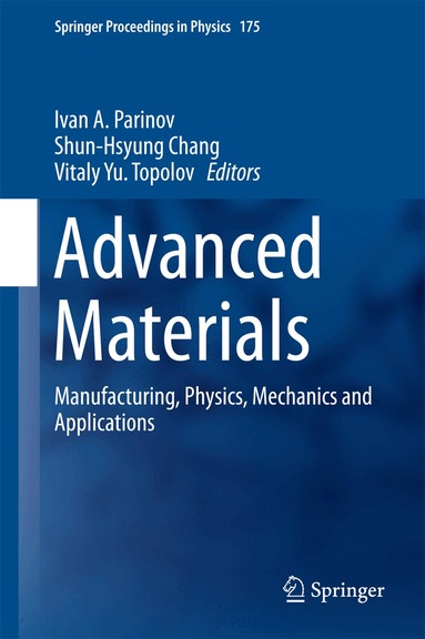 Ivan A. Parinov, Shun-Hsyung Chang, Vitaly Yu. Topolov - Advanced Materials, Inbunden