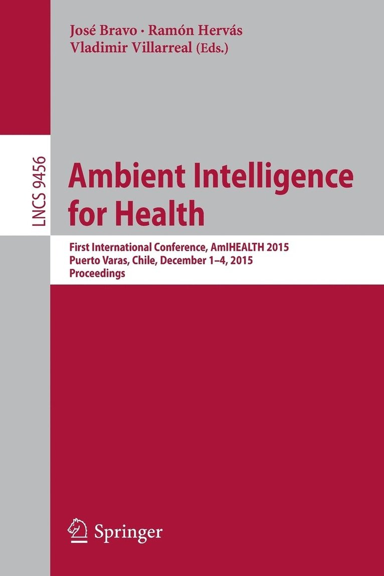 Ambient Intelligence for Health 1