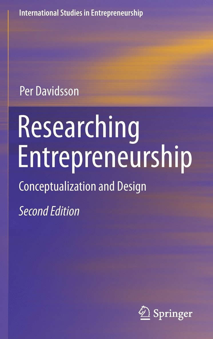 Researching Entrepreneurship 1